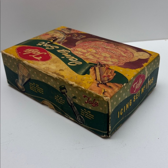 Vintage 1955 Tala cake decorating / icing piping set and booklet - Picture 6 of 15